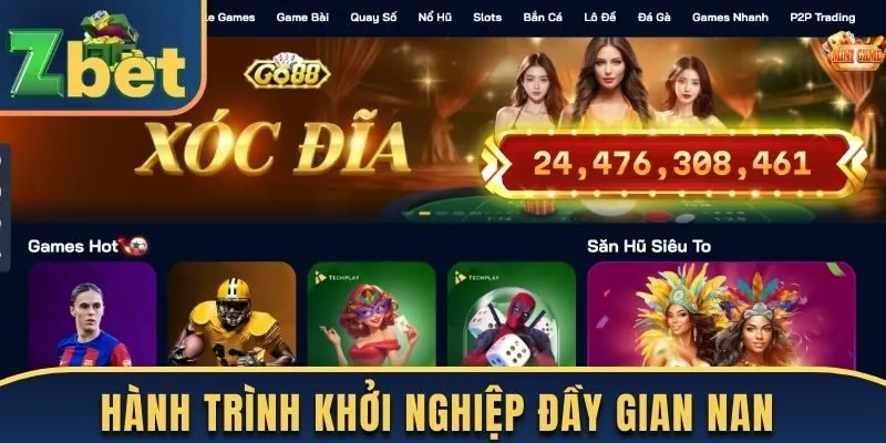 Hành trình khởi nghiệp đầy gian nan của tác giả Zbet