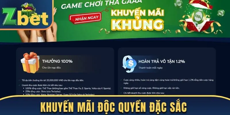 Khuyến mãi độc quyền đặc sắc cho hội viên