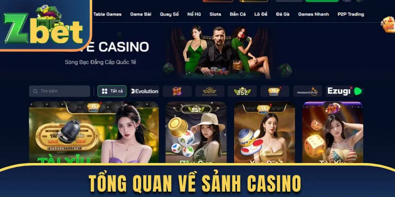 Tổng quan thông tin về Casino Zbet